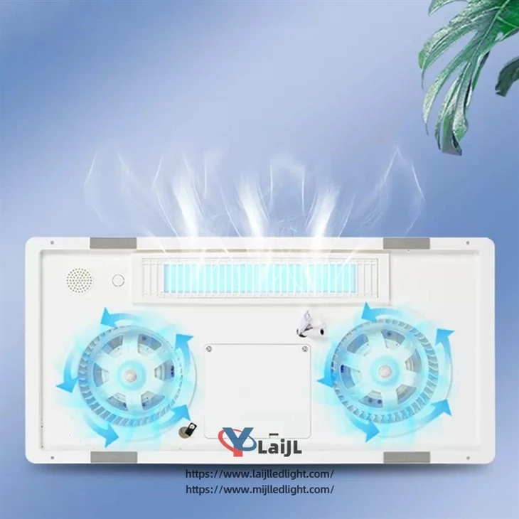 Kitchen LED Bladeless Fan Ventilation Fan
